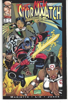 Stormwatch 28 (1st Series) Ron Lim Cover