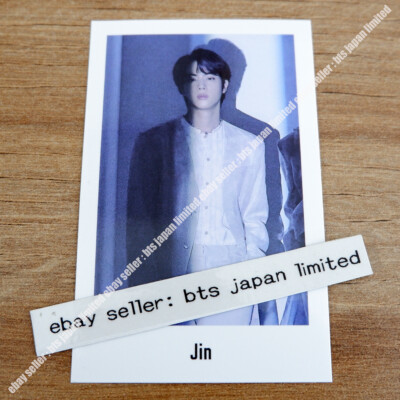 BTS EXHIBITION PROOF in TOKYO Lucky Draw Photocard RM JIN SUGA