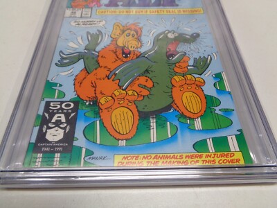 Alf #48 Comic Book CGC 9.2 Controversial Seal Cover RARE | eBay