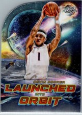 2023-2024 Topps Cosmic Chrome #LIO-18 Devin Booker Launched Into Orbit