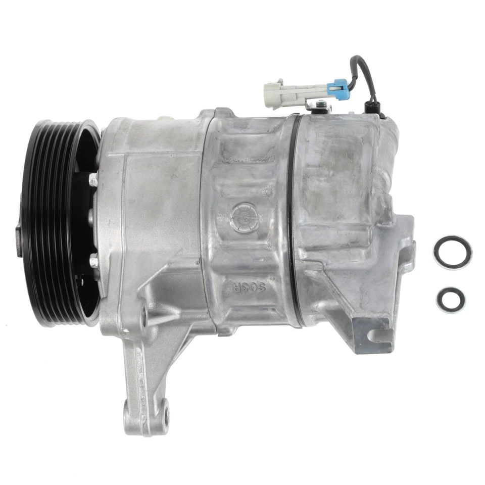 Compresor de aire acondicionado genuino GM 2010-2011 Buick Cadillac SRX CXL 19419918 Foto 3 de 4