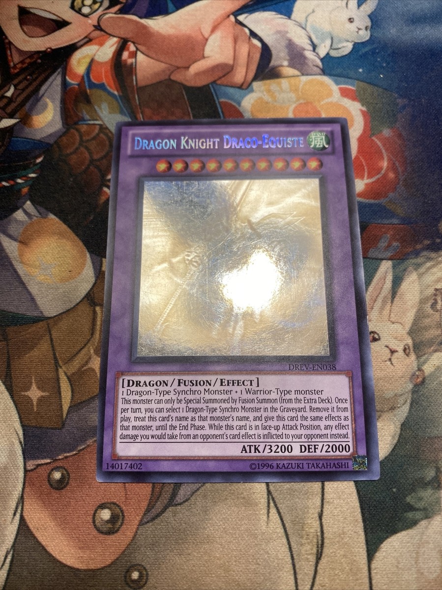 Dragon Knight Draco-Equiste - DREV-EN038 Ghost Rare VLP Yugioh Card | eBay Dragon Knight Draco-Equiste - DREV-EN038 Ghost Rare VLP Yugioh Card | eBay