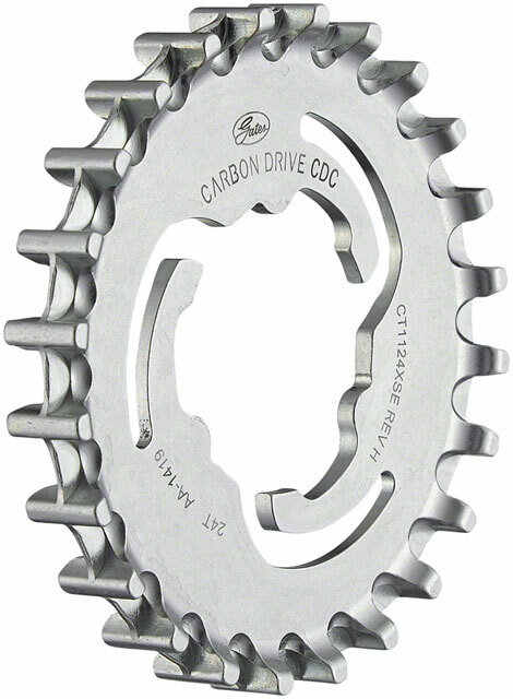 Gates Carbon Drive CDC Rear Sprocket for Enviolo - 24t, Silver | eBay