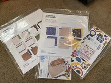 Creative Memories 4pc SET Good Times" 12x12 Paper Embellish Stickers NEW