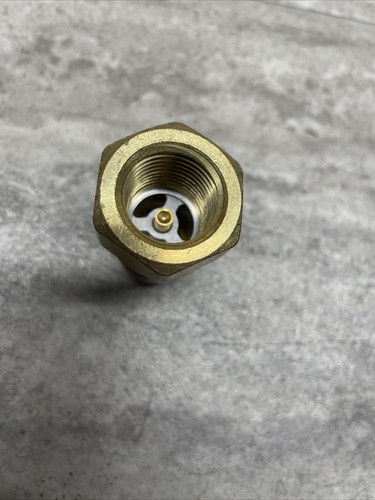 Eaton / Hansen B4KP26 Hydraulic Quick Connect Fitting, Brass Body, New - Picture 5 of 6