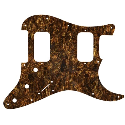 Pickguard Fender Big Apple & double FAT Stratocaster brown pearl