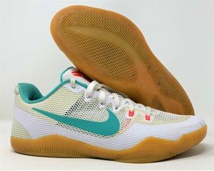 Nike Mens Kobe XI 11 EM Low Summer Pack 836183-103 White/Teal/Crimson Size 11.5 91205254091 | eBay
