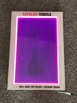 ESPOLON TEQUILA LED COLOR CHANGING MENU BOARD WITH REMOTE LIGHT MOTION SIGN NEW