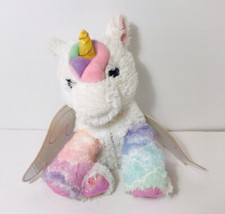 Barbie Unicorn Plush Lights Sounds Dreamtopia Kiss Care Mattel EUC Works