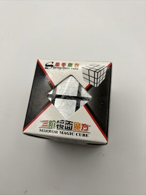 Shengshou Cube Mirror Magic Cube Silver