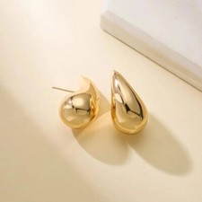 1 Paio Orecchini Alla Moda E Semplici Con Forma Geometrica Irregolare
