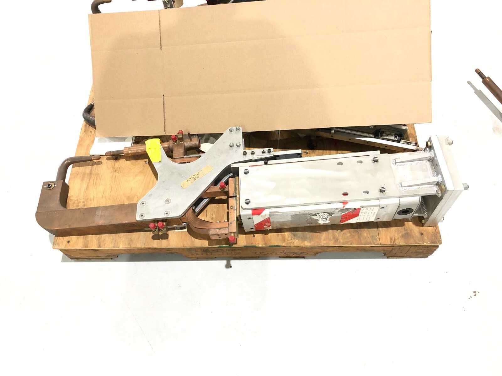 TG Systems GTS2187 Robot Pinch Spot Weld Gun RoMan 136KVA Welding Transformer eBay