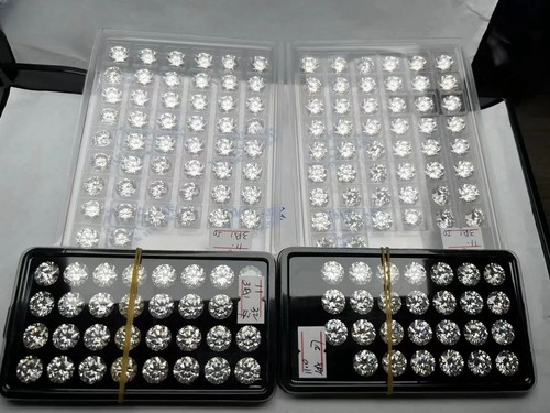 Wholesale Real D Color Moissanite Stone 5 10 20 30 Pcs Per Lot Wholesale Prices - Picture 8 of 29