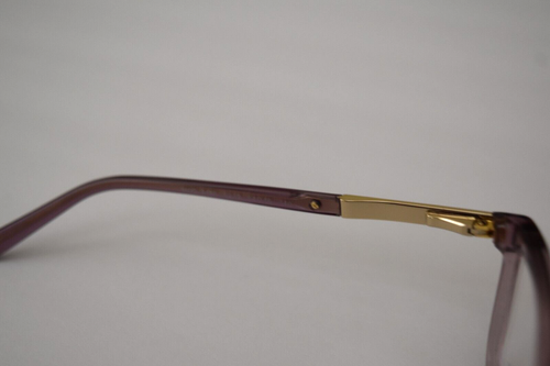 Gafas ópticas auténticas Versace oro rosa translúcido 3186 5279 54-16-140 - Imagen 4 de 4