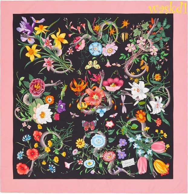 gucci garden scarf