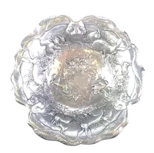 ARTHUR COURT Large Bowl Rabbit Bunny Decor 14"  1993