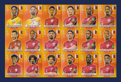 Panini World Cup 2022 Qatar Stickers – 10 Pack, Regular Foil/Glitter/Hologram, Complete Your Album! 9 thumbnail image
