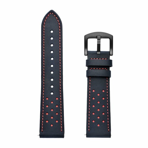 Para Samsung Galaxy Watch 46mm 42mm Clásico Cuero Genuino Banda Reloj Cinturón Lo último - Imagen 23 de 33