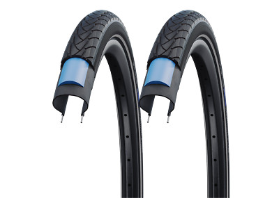 2x Schwalbe Marathon Plus 37-622 Drahtreifen SmartGuard 28x1.40 Fahrradreifen