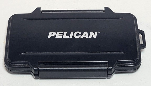 Black Pelican 12 SD / 6 Mini SD / 6 Micro SD Memory Card Case Holder