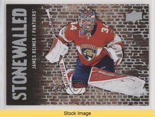 2018-19 Upper Deck Stonewalled James Reimer #SW-34 READ 3xv