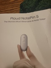 New In Open Box PLAUD NotePin S AI Note Taker PN0210 