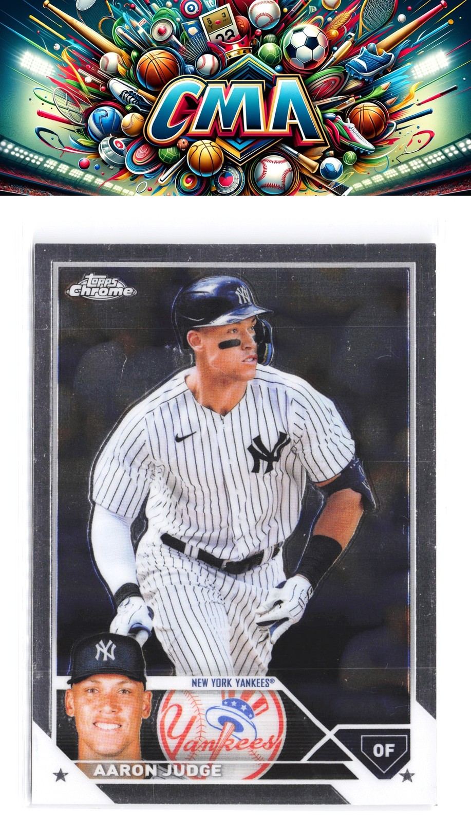 2023 Topps Chrome #62 Aaron Judge