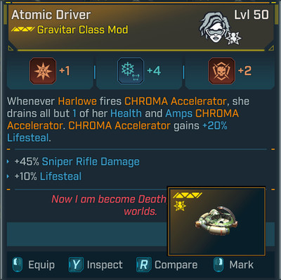  Borderlands 4 Lvl 50 Atomic Driver Fast  PS5/XBOX/PC/Switch 2 