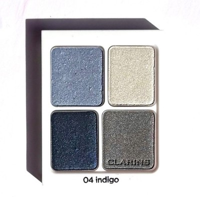 Clarins ombre minerale 4 Couleurs Eye palette 04 indigo