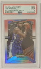 NBA Basket 2019-20 Prizm Card 279 Eric Paschall Red White Blue Rookie PSA 9 Mint