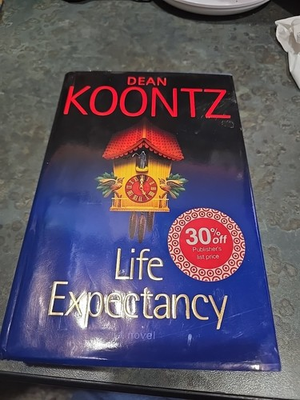 #ad Life Expectancy by Dean Koontz 2004 Hardcover $6.40