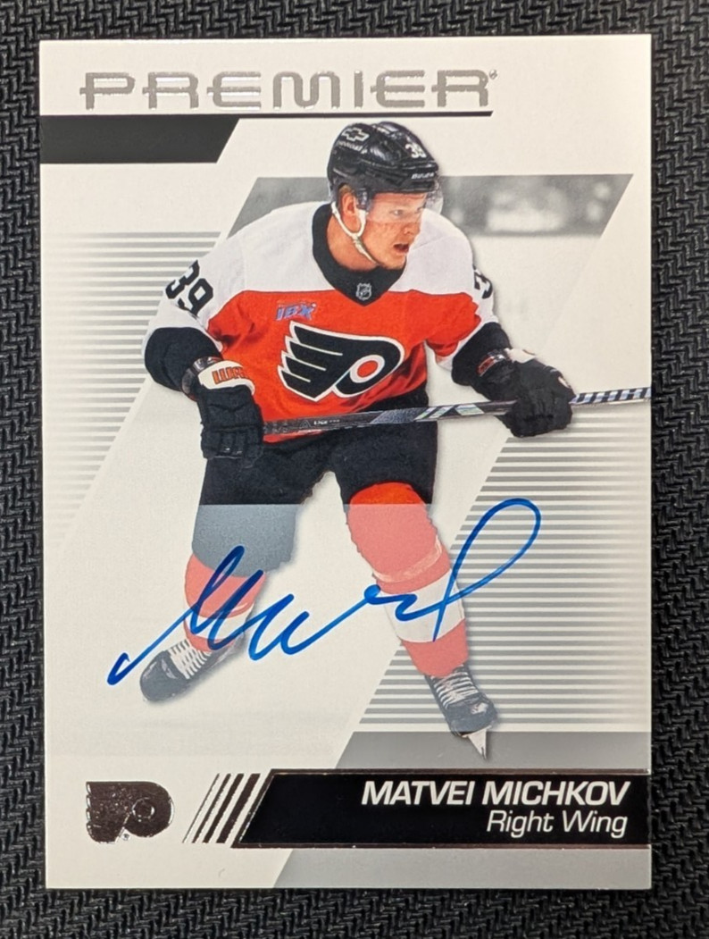 Matvei Michkov 2025-26 Upper Deck Premier Autograph #51