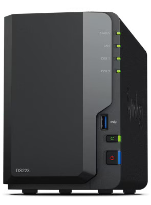 Synology Diskstation DS223 NAS System 2-Bay
