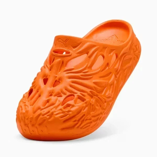 Puma Unisex MB.04 Basketball Slides Arancione Papavero Pantofole (taglia UK 5 6 8)