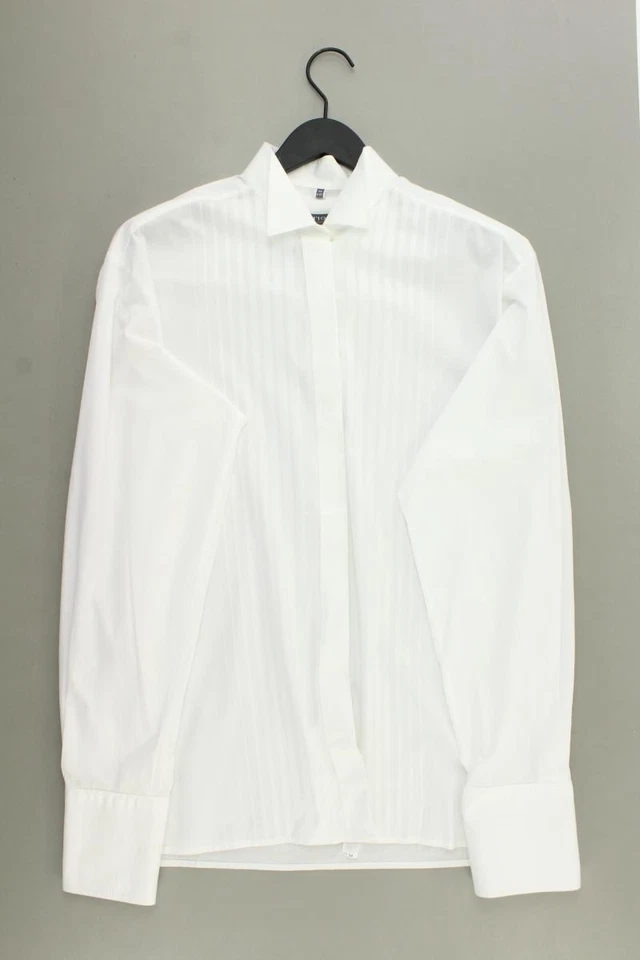 ⭐ Eterna camicetta per uomo taglia Hemdgröße 40, M, 50 bianco di cotone ⭐ - Immagine 4 di 4
