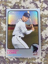 Brandon Lowe 2022 Topps Heritage Refractor #d /373