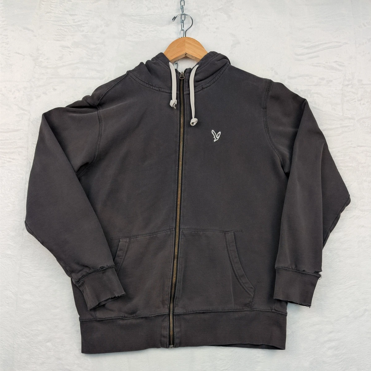 American Eagle Outfitters Women's Solid Full Zip Hoodies