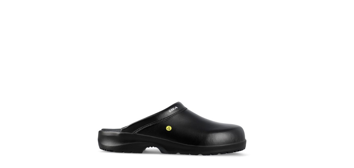 SIKA Comfort Clogs Work Walking Men\'s 47 US 14 Black Leather Slip On 47 - Sika Footwear | Industry Shoes and Footwear main image 2
