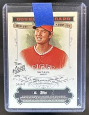 2019 Topps Allen & Ginter Shohei Ohtani Mike Trout Rip Card Double #/25 Angels