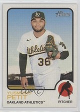 2022 Topps Heritage High Number SP Yusmeiro Petit #466 v6g