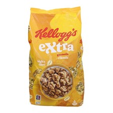 Kelloggs Extra Classic Crunch Clusters Muesli Cereal 1500g