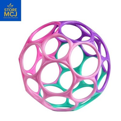 Bright Starts Oball Easy-Grasp Baby Toy Ball Pink/Purple 10cm