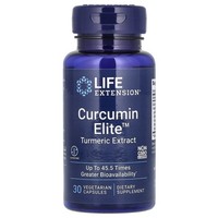 Life Extension, Curcumin Elite, Kurkuma-Extrakt, 30 Vegetarische Kapseln