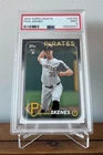 2024 Topps Update #US100 Paul Skenes Rookie Card RC PSA 9 Mint NL ROTY Pirates