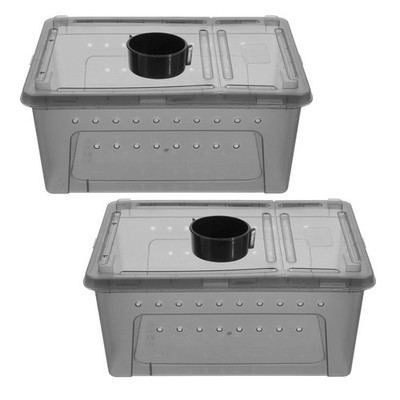 Terrarium Breeding Box Spider Hatching Container Lizard Tank Leopard Gecko