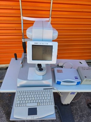 Zeiss IOL Master with ver 5.2 software with Table and Calibration Tools.
