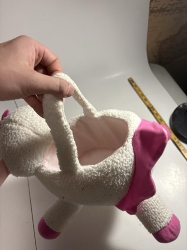 Cestino per Trattare Agnello Lambie Giocattolo di Peluche - Come da Foto - Foto 5 di 5