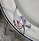 4 Epoch Salad Plates. Romance Patt. Stamped Korea. 70s 80s — photo 8