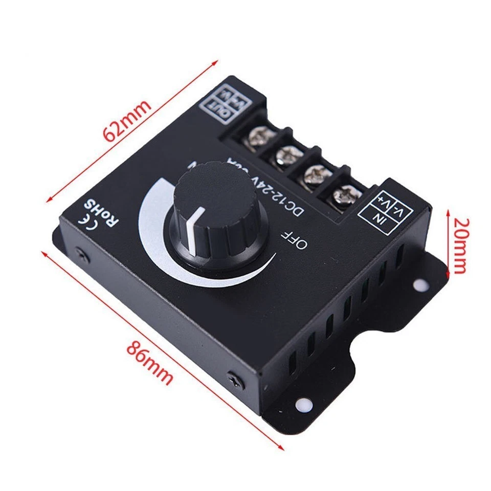 Adjustable Voltage Regulator For 30A 12v 24V Stable DC DC Power Supply - Image 3 of 4