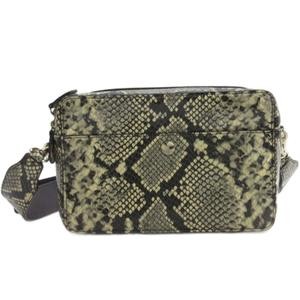 YONFA Python Pattern Square Shoulder Bag Ivory La… - image 10